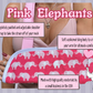 Arm Sling | Pink Elephants Padded Arm Sling