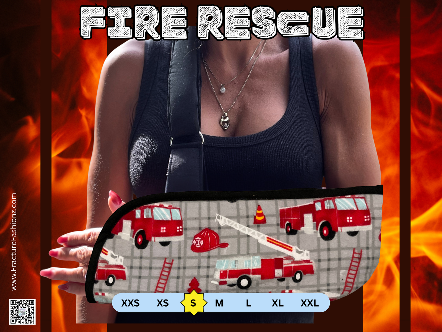 Arm Sling | XXS- Medium | Pre-Made Arm Slings - Ships within 24 hours