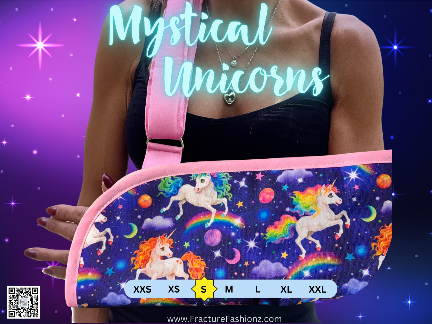 Arm Sling | XXS- Medium | Pre-Made Arm Slings - Ships within 24 hours