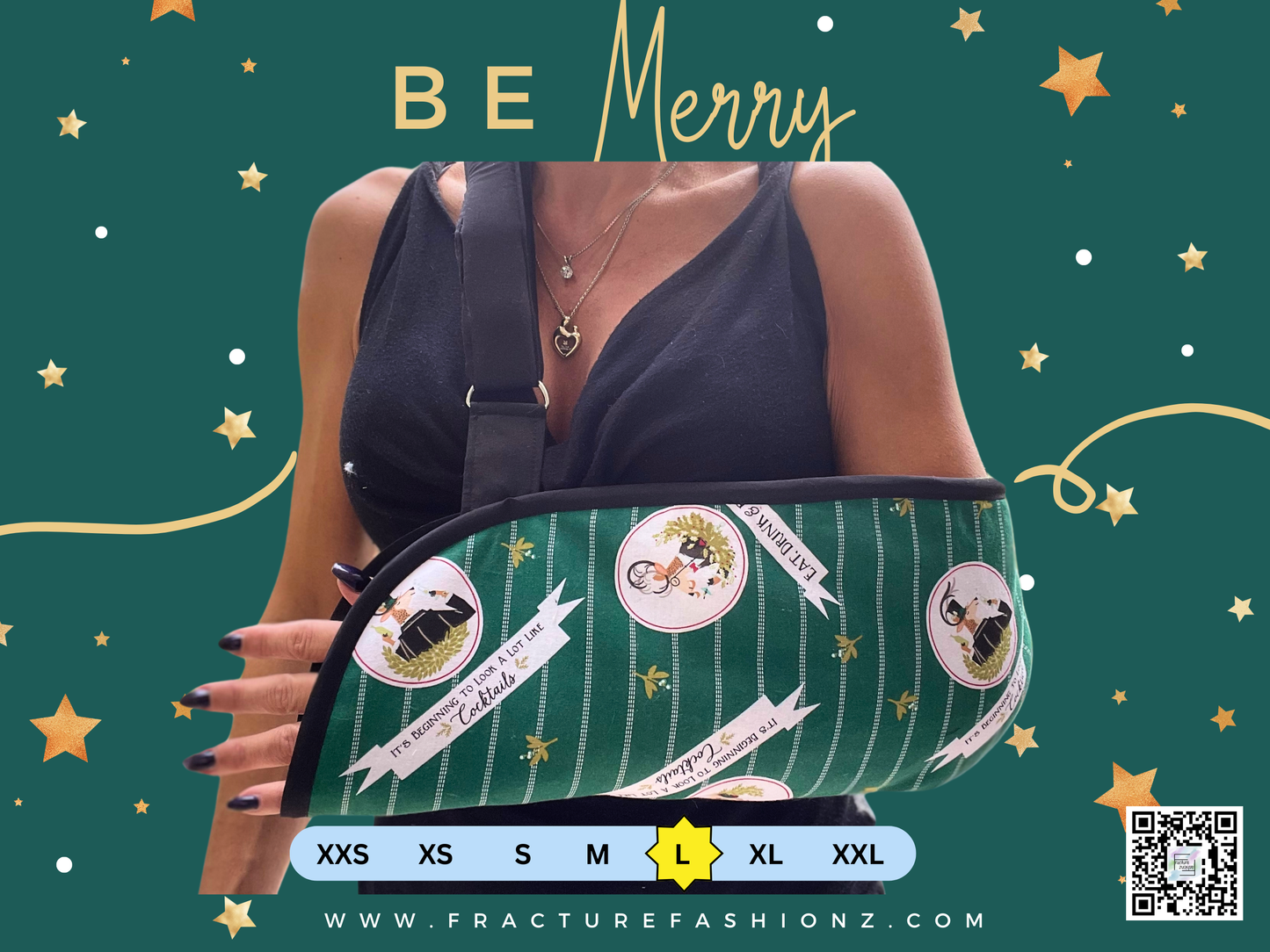 Arm Sling | Large - XXLarge | Pre-Made Arm Slings - Ships within 24 hours