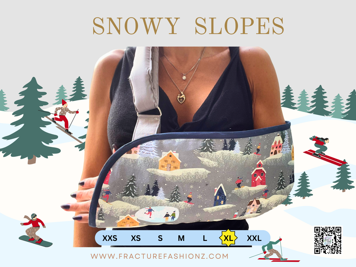 Arm Sling | Large - XXLarge | Pre-Made Arm Slings - Ships within 24 hours