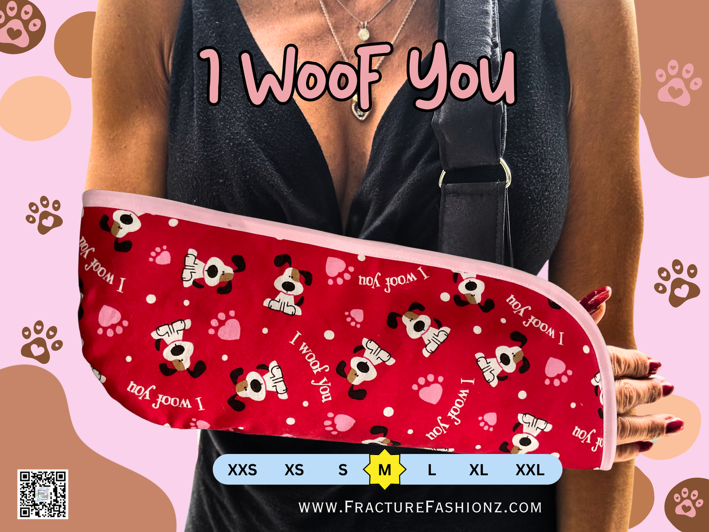 Arm Sling | XXS- Medium | Pre-Made Arm Slings - Ships within 24 hours