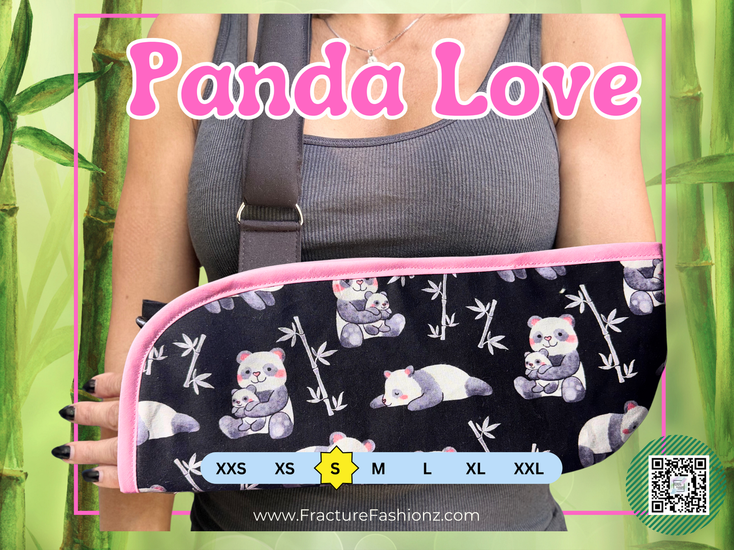 Arm Sling | XXS- Medium | Pre-Made Arm Slings - Ships within 24 hours