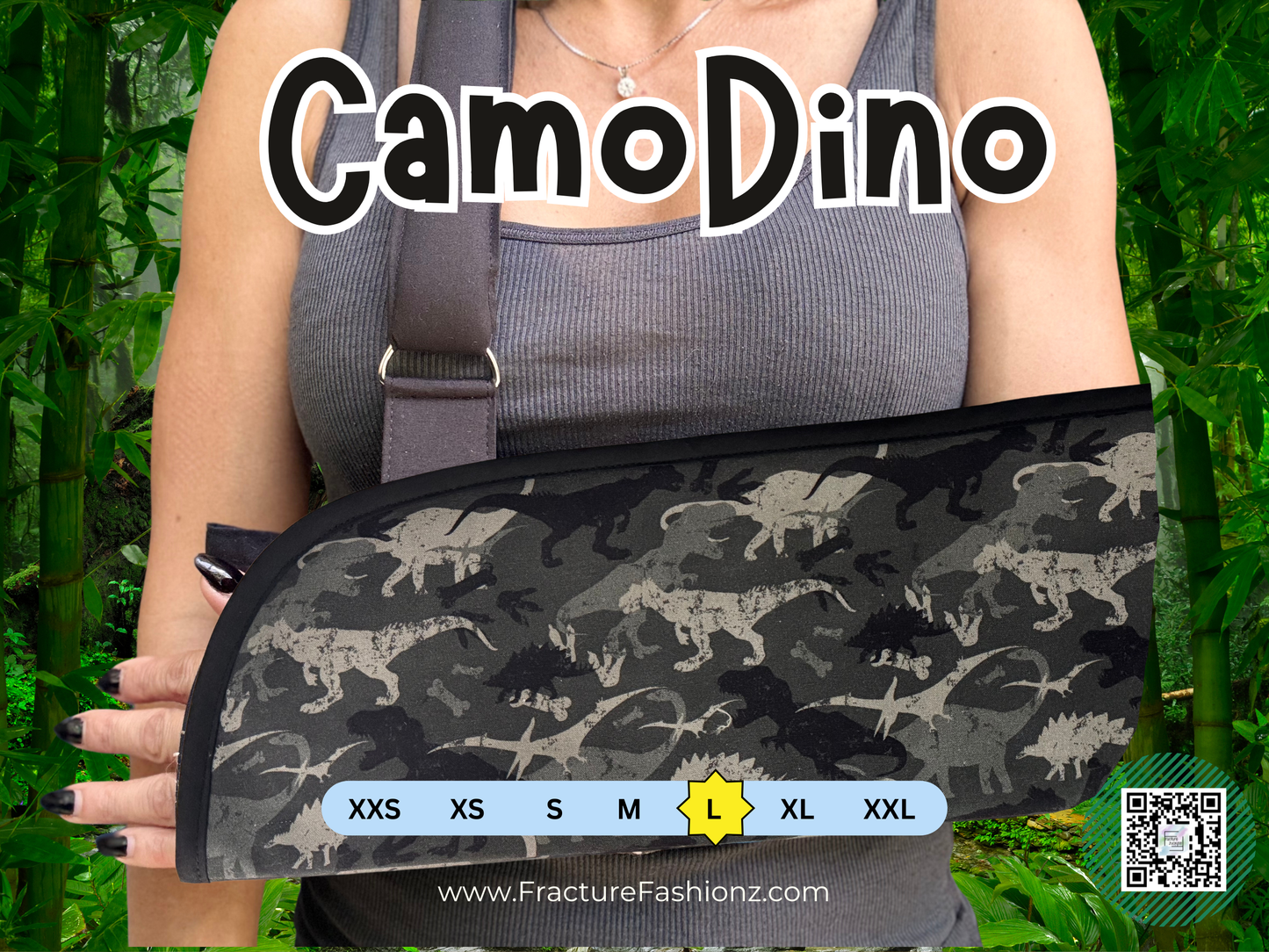 Arm Sling | Large - XXLarge | Pre-Made Arm Slings - Ships within 24 hours