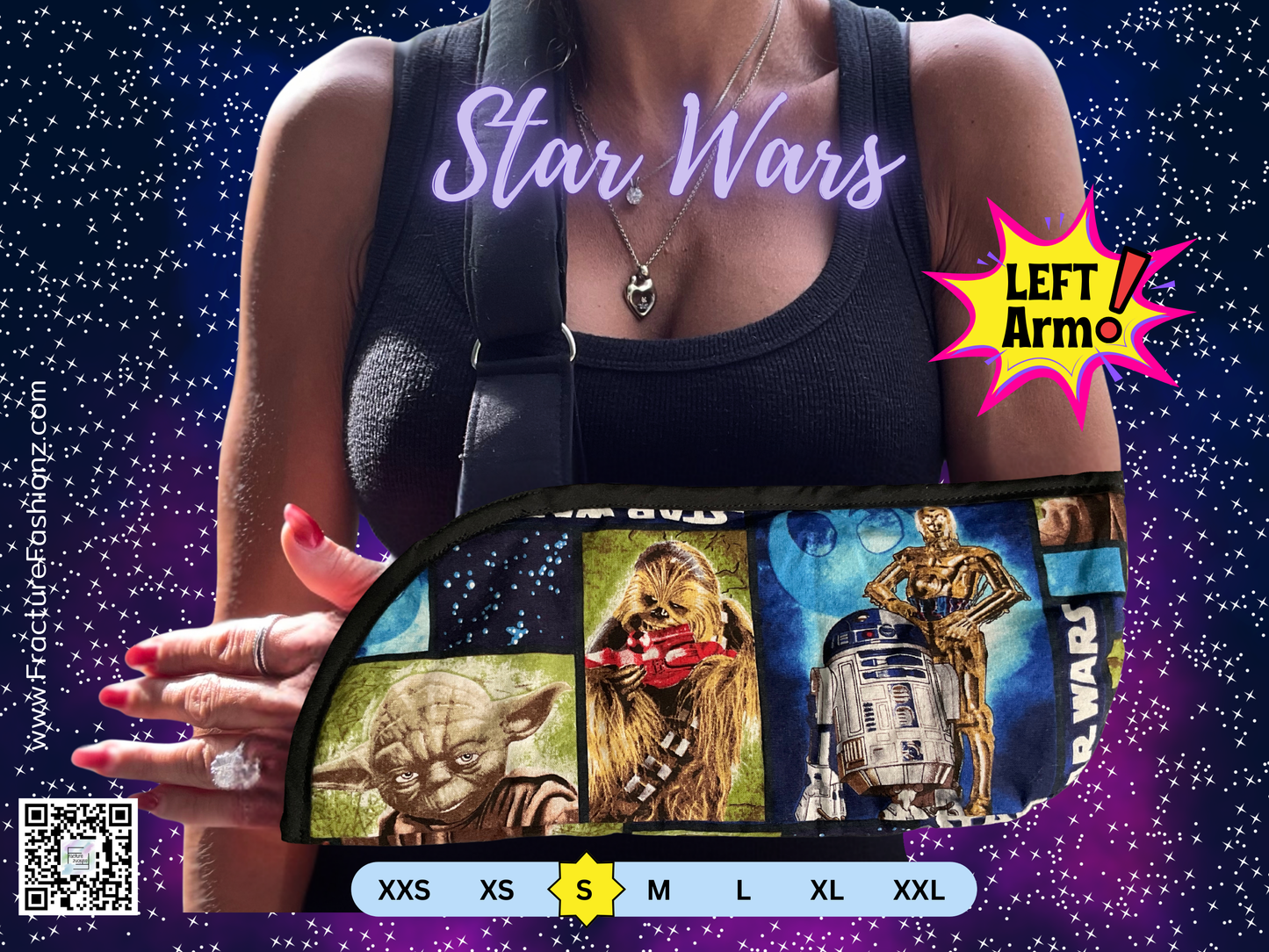 Arm Sling | XXS- Medium | Pre-Made Arm Slings - Ships within 24 hours