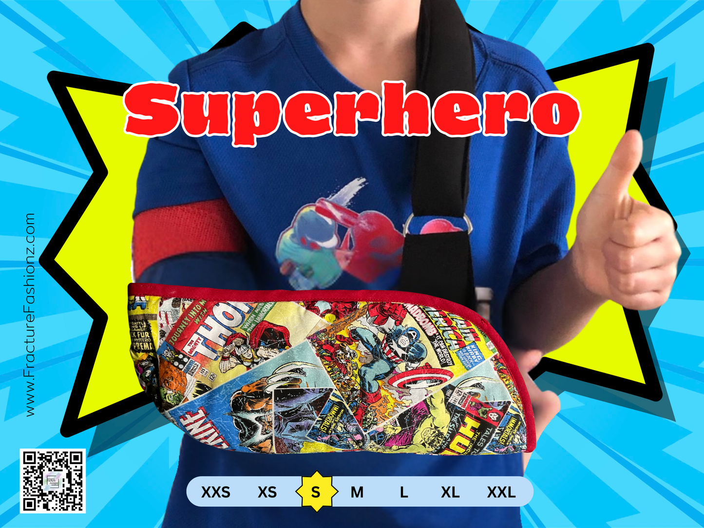 Arm Sling | XXS- Medium | Pre-Made Arm Slings - Ships within 24 hours