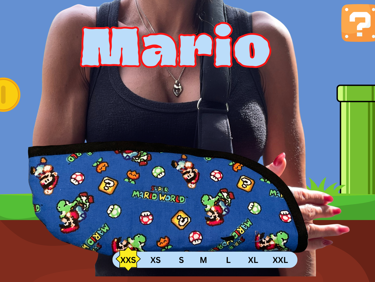 Arm Sling | XXS- Medium | Pre-Made Arm Slings - Ships within 24 hours