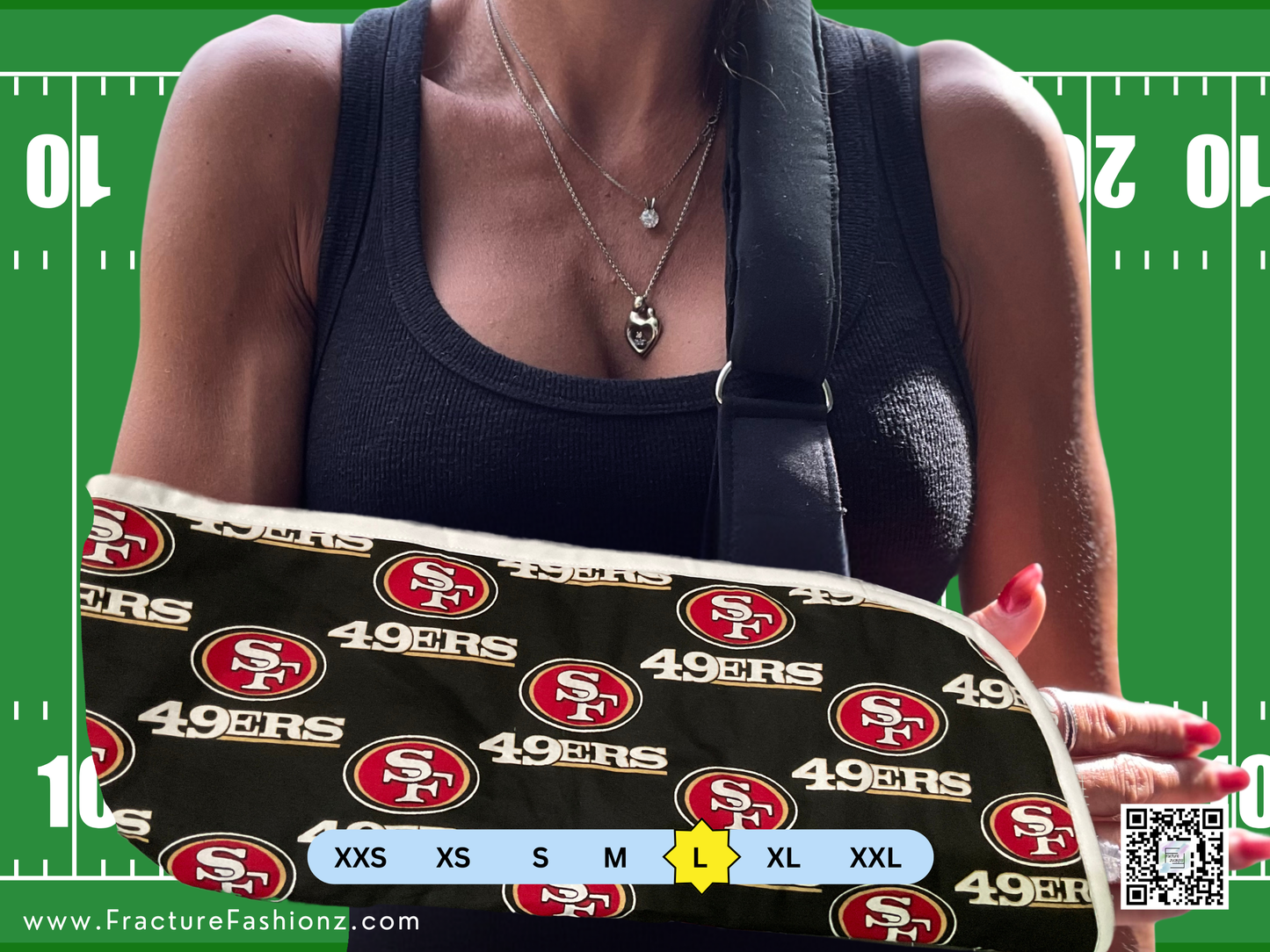 Arm Sling | Large - XXLarge | Pre-Made Arm Slings - Ships within 24 hours