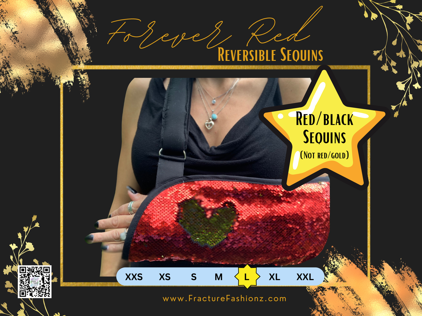 Arm Sling | Large - XXLarge | Pre-Made Arm Slings - Ships within 24 hours