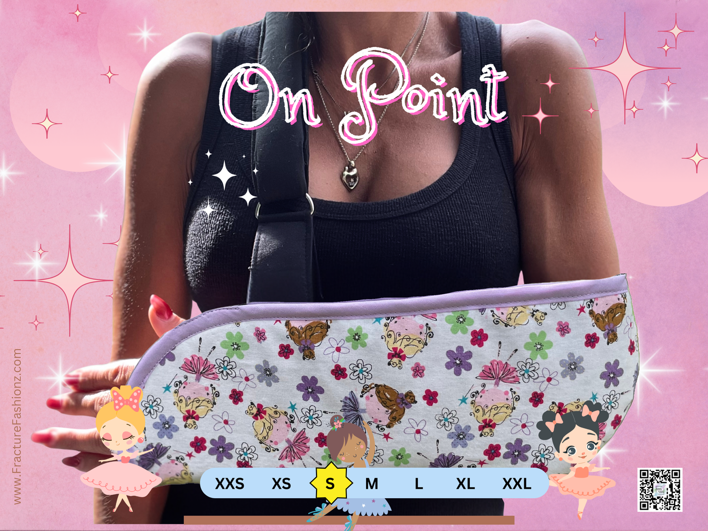 Arm Sling | XXS- Medium | Pre-Made Arm Slings - Ships within 24 hours