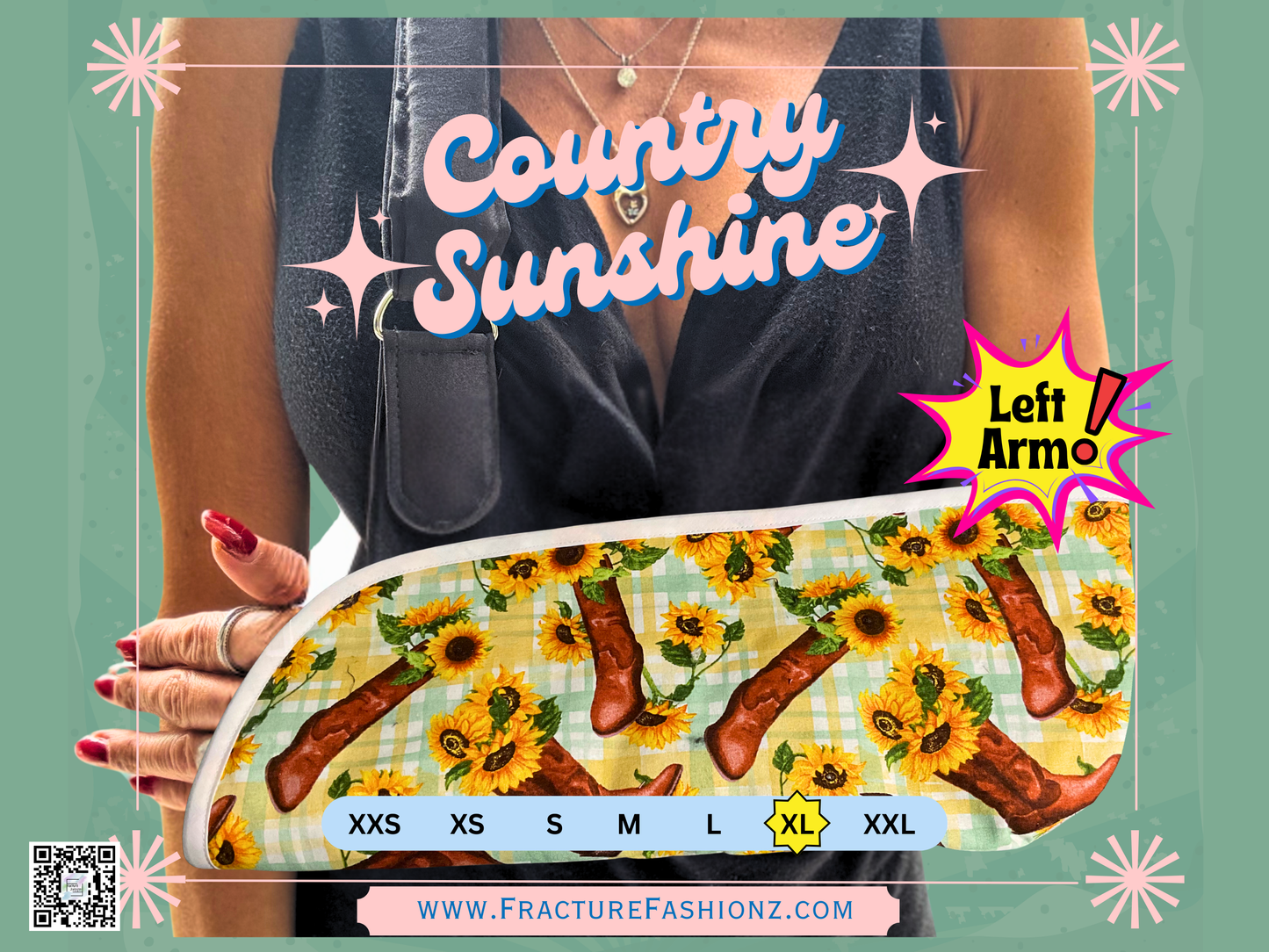 Arm Sling | Large - XXLarge | Pre-Made Arm Slings - Ships within 24 hours