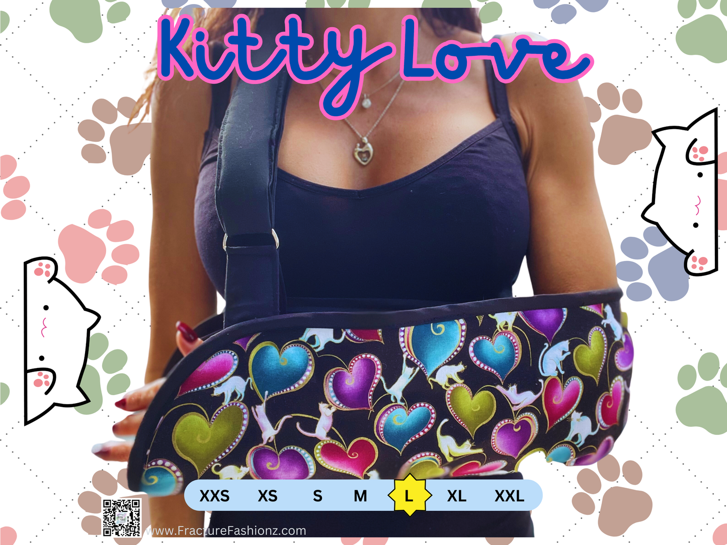 Arm Sling | Large - XXLarge | Pre-Made Arm Slings - Ships within 24 hours