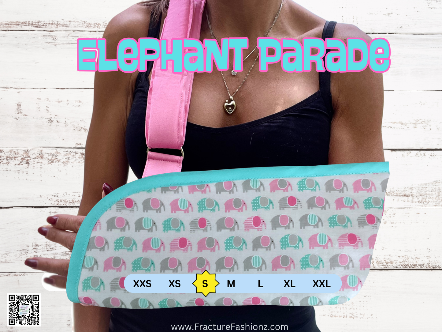 Arm Sling | XXS- Medium | Pre-Made Arm Slings - Ships within 24 hours