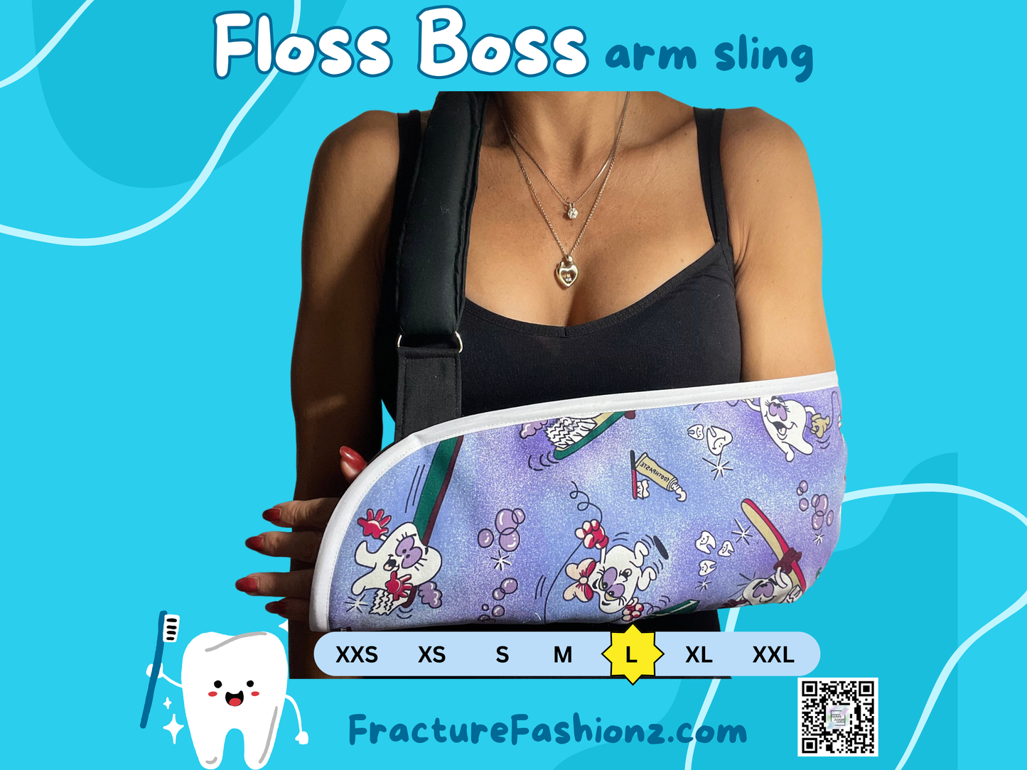 Arm Sling | Large - XXLarge | Pre-Made Arm Slings - Ships within 24 hours