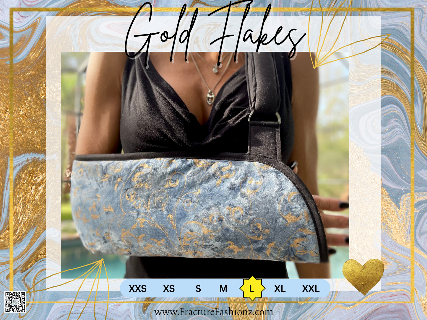 Arm Sling | Large - XXLarge | Pre-Made Arm Slings - Ships within 24 hours