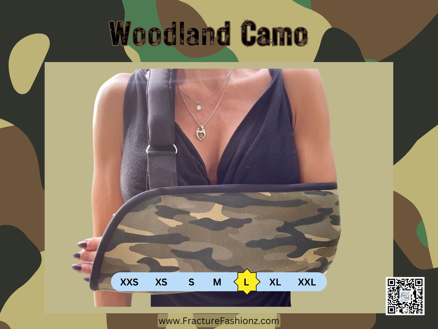 Arm Sling | Large - XXLarge | Pre-Made Arm Slings - Ships within 24 hours