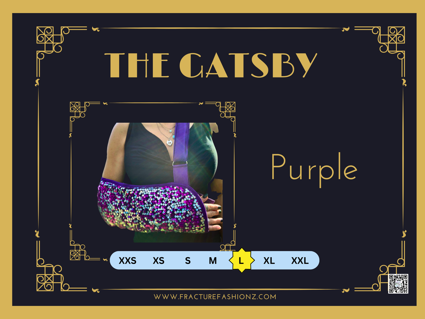 Arm Sling | Large - XXLarge | Pre-Made Arm Slings - Ships within 24 hours