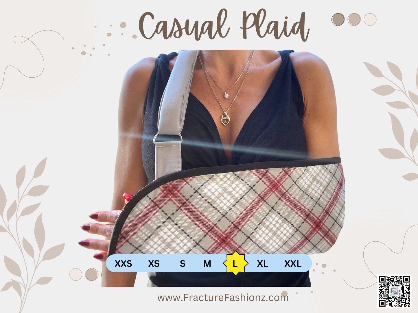 Arm Sling | Large - XXLarge | Pre-Made Arm Slings - Ships within 24 hours