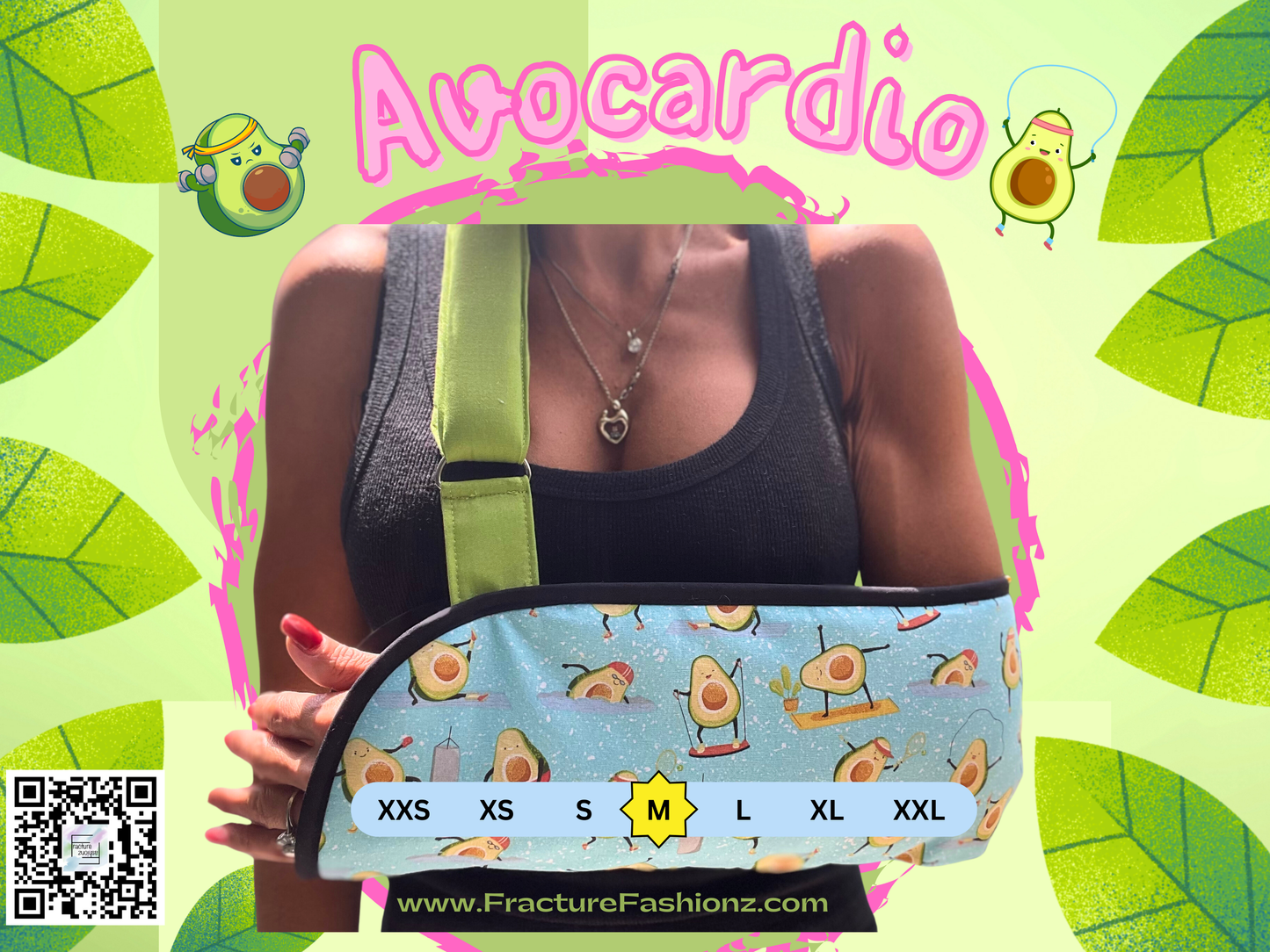 Arm Sling | XXS- Medium | Pre-Made Arm Slings - Ships within 24 hours