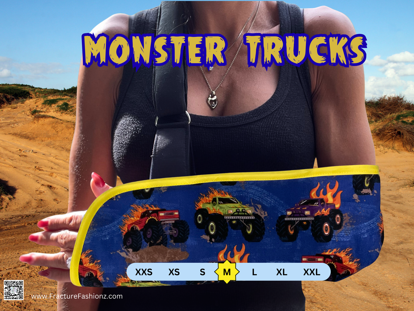 Arm Sling | XXS- Medium | Pre-Made Arm Slings - Ships within 24 hours