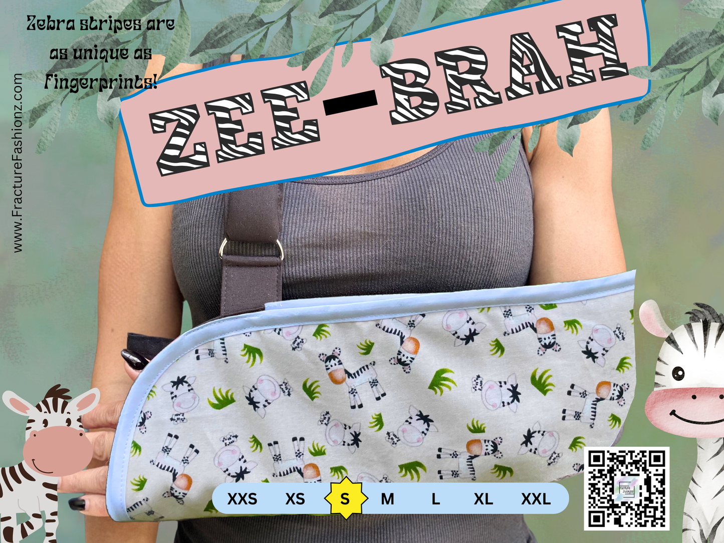 Arm Sling | XXS- Medium | Pre-Made Arm Slings - Ships within 24 hours