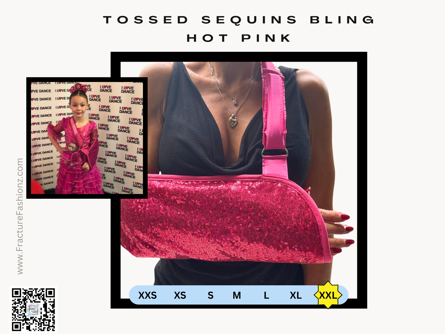 Arm Sling | Large - XXLarge | Pre-Made Arm Slings - Ships within 24 hours