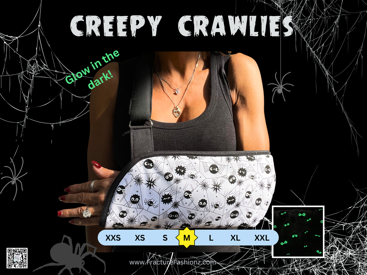 Arm Sling | XXS- Medium | Pre-Made Arm Slings - Ships within 24 hours