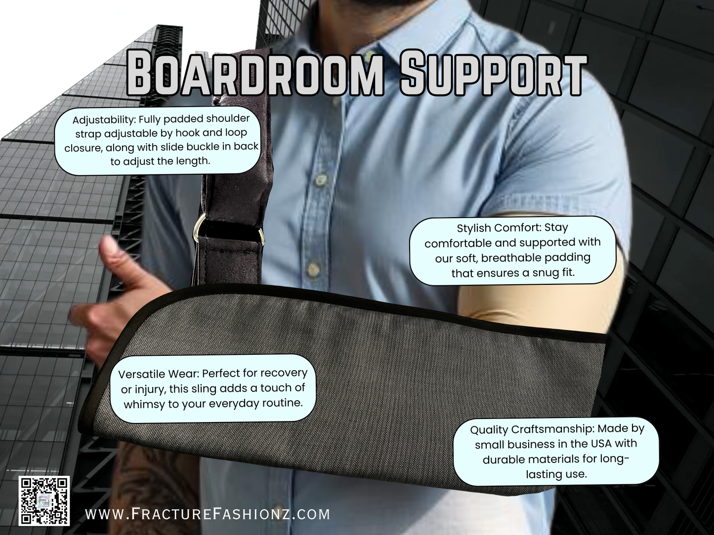 Arm Sling | Boardroom Support Arm Sling