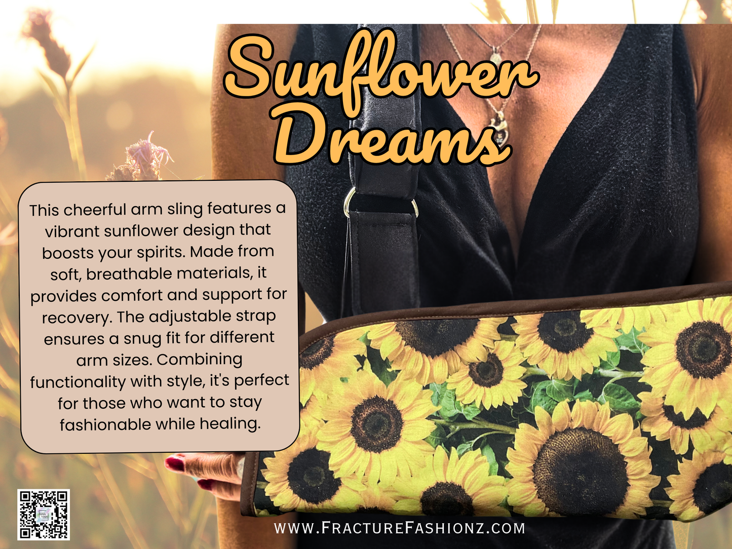 Arm Sling | Sunflower Dreams Arm Sling