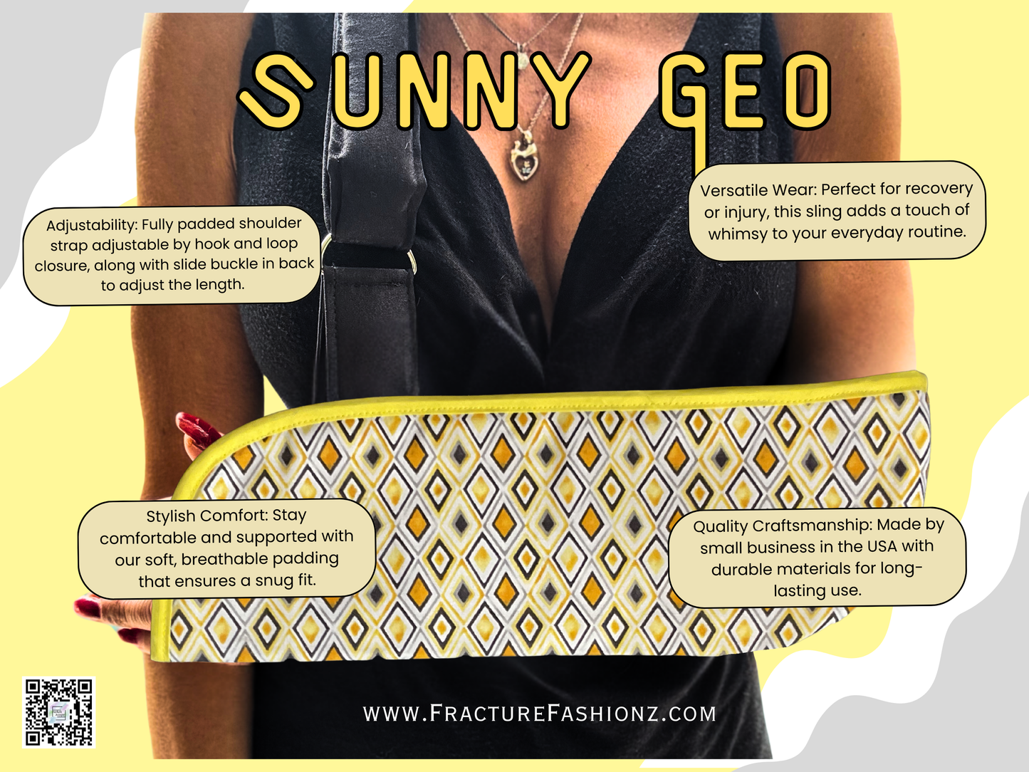 Écharpe de bras | Écharpe de bras Sunny Geo