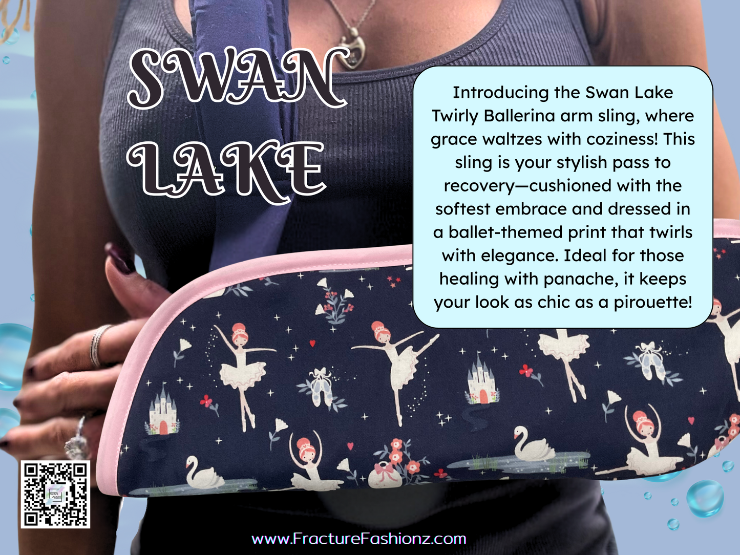 Arm Sling | Swan Lake Ballerina Arm Sling