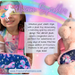 Armschlinge | Einhorn-Glitzer-Armschlinge