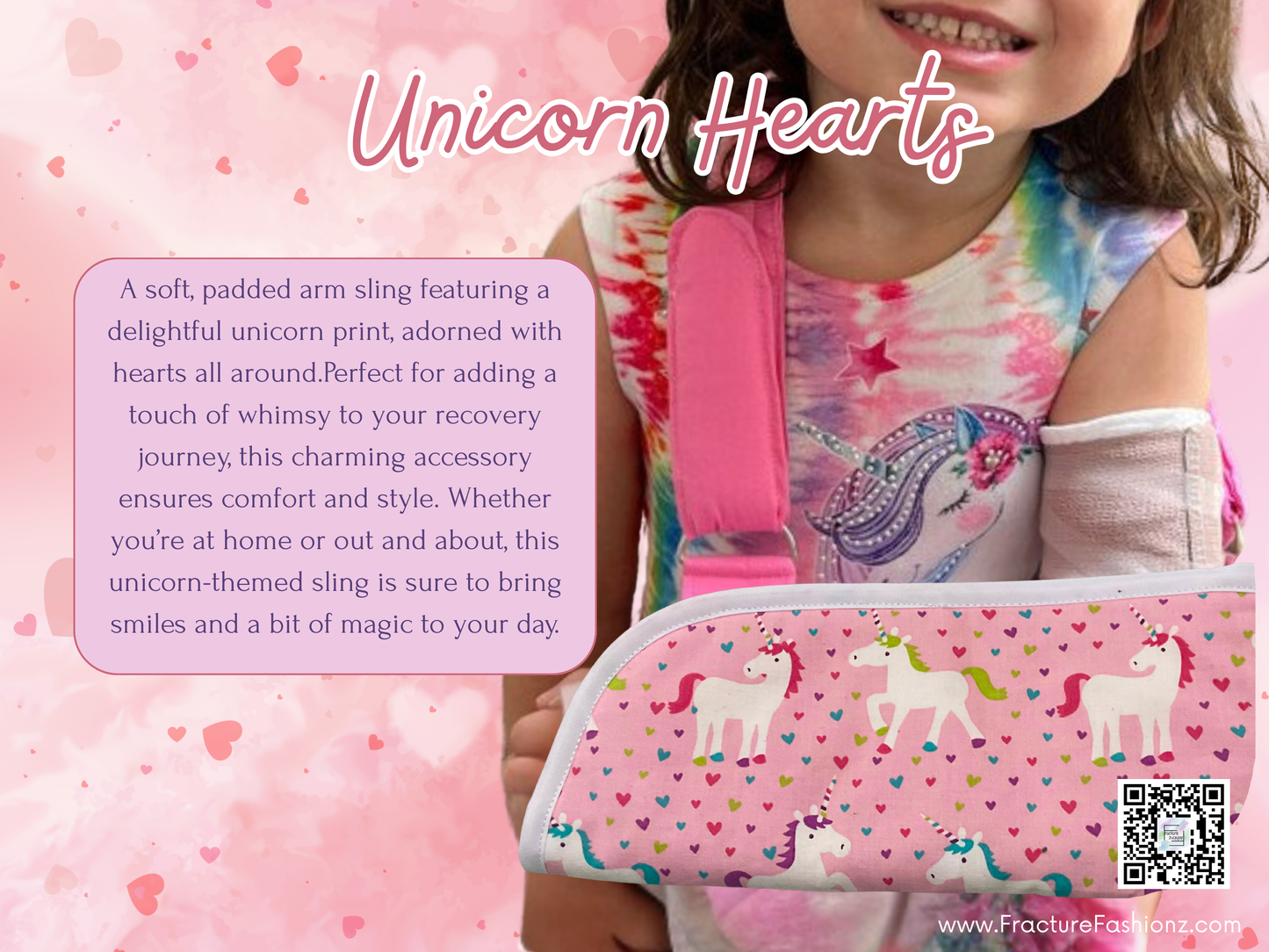 Arm Sling | Unicorn Hearts Arm Sling