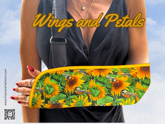 Arm Sling | Wings and Petals Sunflower Arm Sling