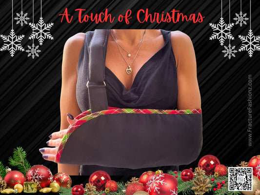 A Touch of Christmas Arm Sling - Fracture Fashionz