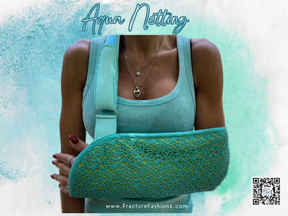 Aqua Netting Arm Sling - Fracture Fashionz