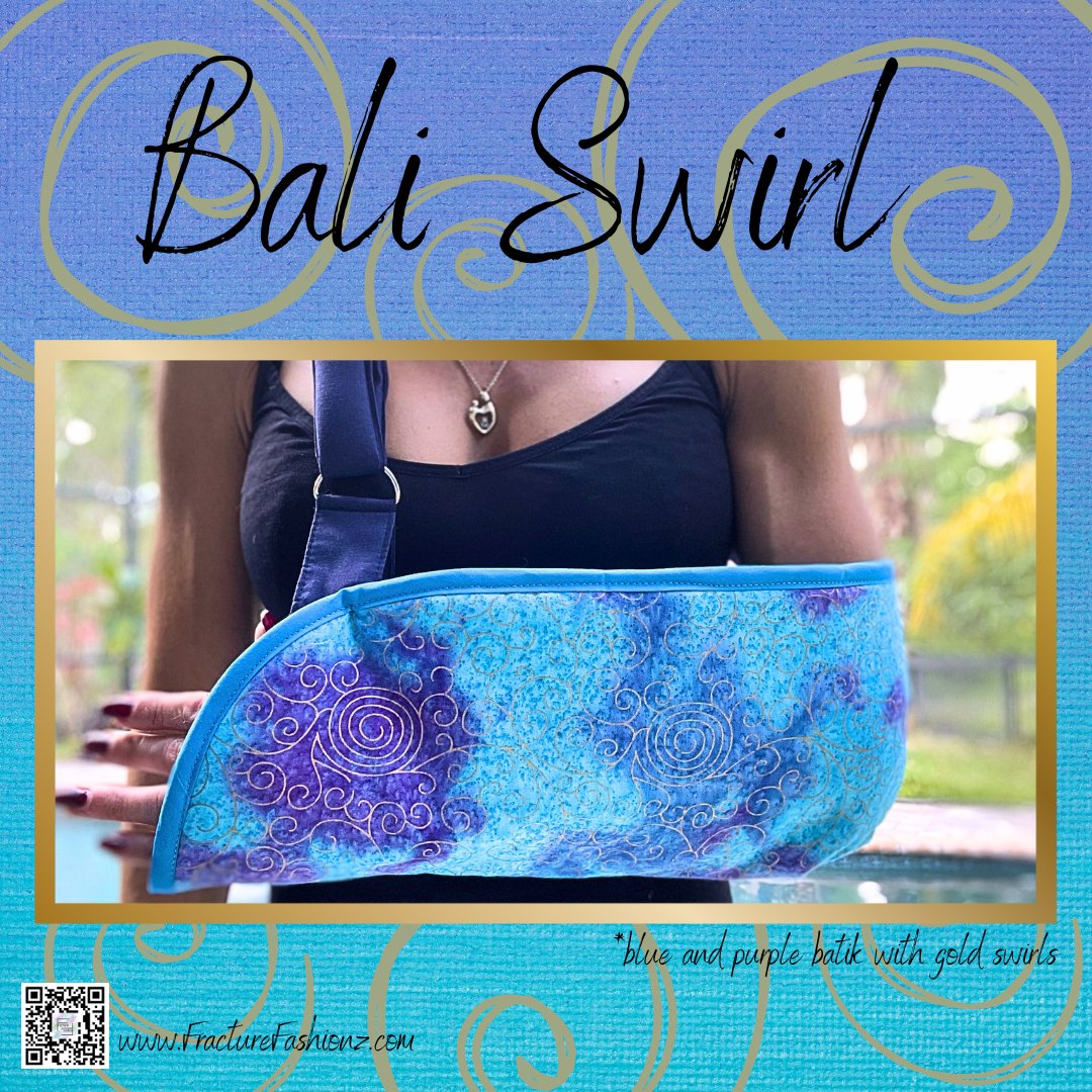 Bali Swirl Arm Sling - Fracture Fashionz