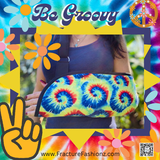 Be Groovy Arm Sling - Fracture Fashionz