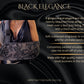 Black Elegance Sequins Arm Sling - Fracture Fashionz