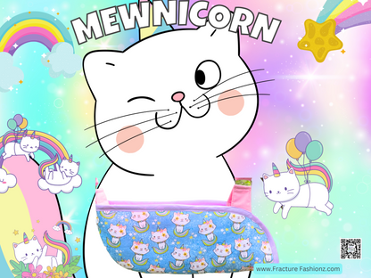 Écharpe de bras | Écharpe de bras rembourrée Mewnicorn - Chat Licorne