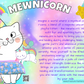 Écharpe de bras | Écharpe de bras rembourrée Mewnicorn - Chat Licorne