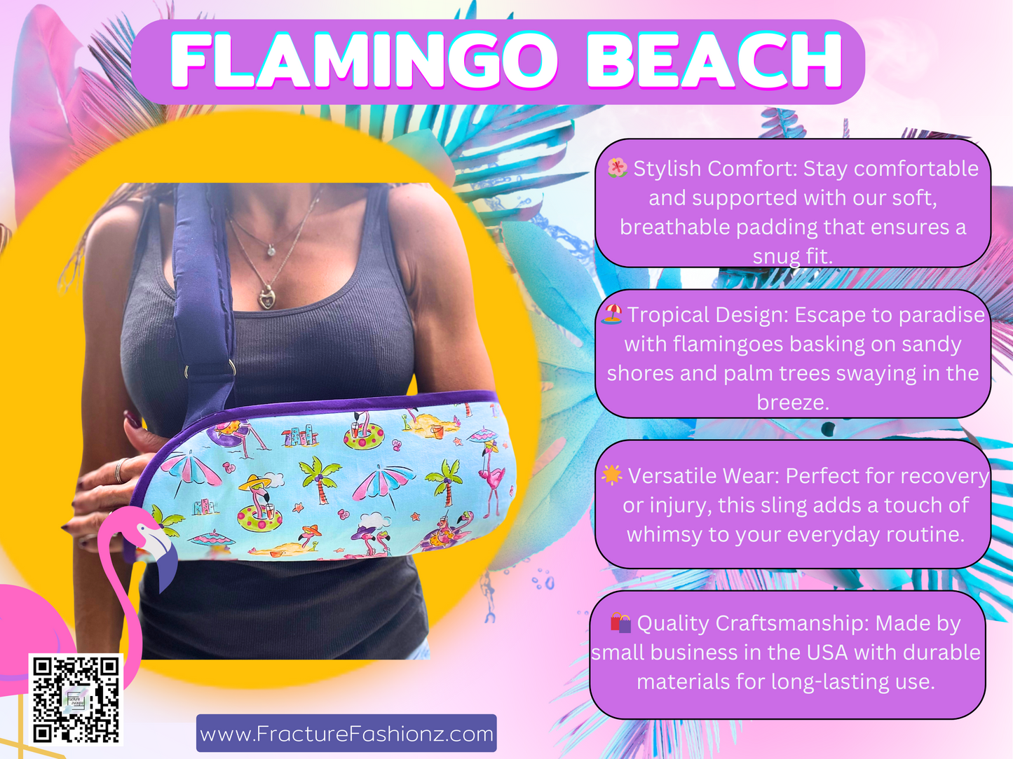 Flamingo Beach Arm Sling