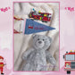 Wee Woo Hero Firetruck Pennant, Daddy’s Girl, Denim Flag