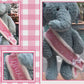 Sash | Baby Pink Sequins Birthday Party Sash- First Birthday, Baby Shower