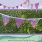 Unicorn Dreams Bunting Garland - Pink Purple Party Decoration, Birthday Party Flags