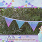 Bunting | Colorful Mermaid Scales Bunting Garland - Party Decoration, Birthday Party Flags