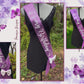 Sash | Sparkling Lavender Purple Sequins Fabric Birthday Girl Sash
