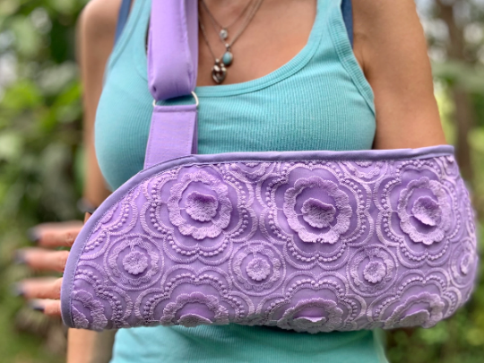 Arm Sling | Lavender Bloom Fashion Arm Sling