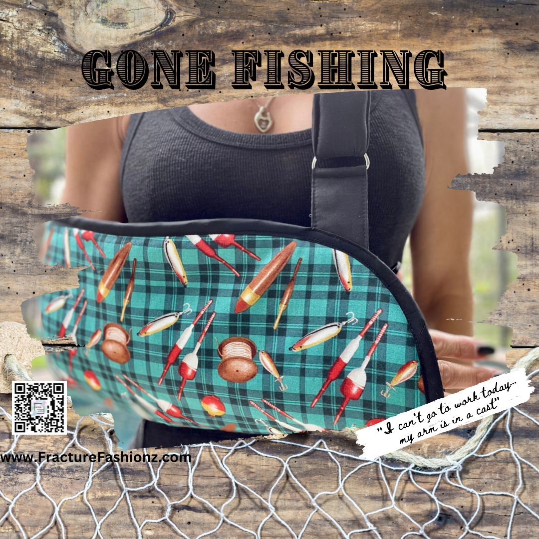 Gone Fishing Arm Sling