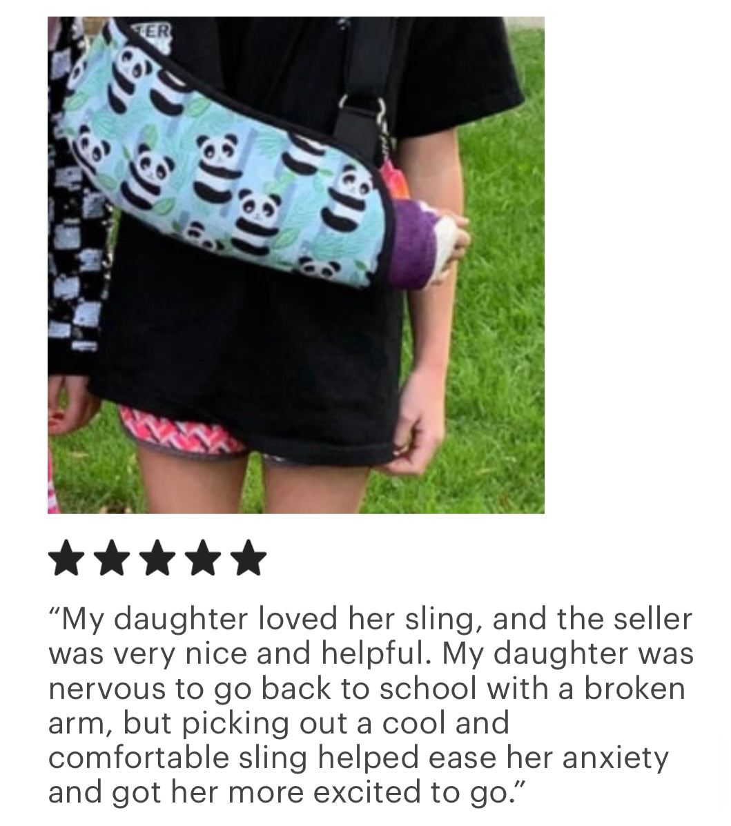 padded panda cool arm sling 5 star review